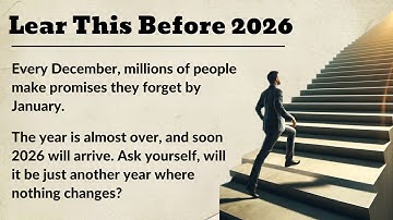 Don’t Enter 2026 Without These 7 Life-Changing Hobbies || Graded Reader || Improve Your English