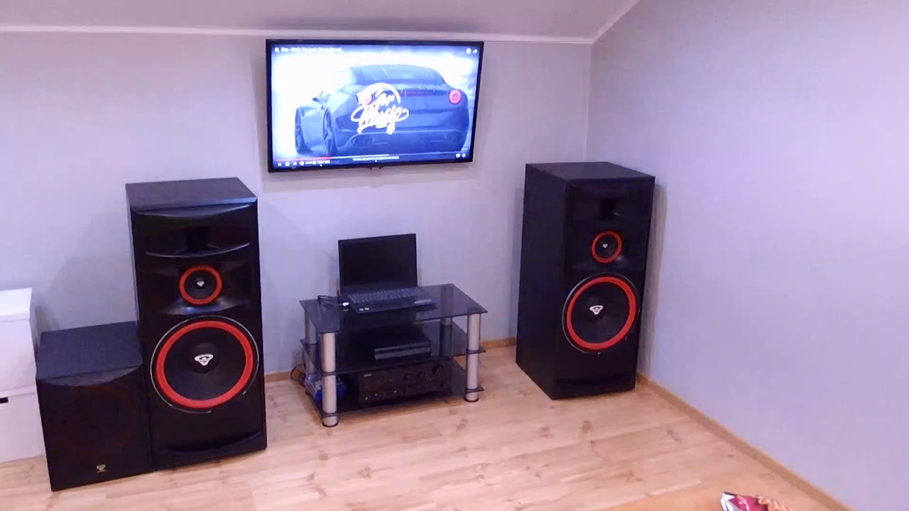 Cerwin Vega XLS15 POWER & Subwoofer CLSC12S YouTube