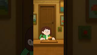 Mrs. Meme Tries To Eat Burger Animation Meme
