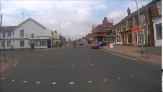 Dozy old cow has no comprehension of traffic lights