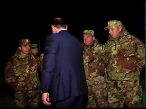 სასაზღვრო პოლიციის დირექტორმა თანამშრომლებს ახალი წელი მიულოცა