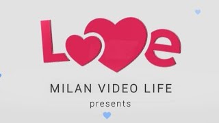 ПОЗДРАВЛЕНИЕ Юбилей золотая свадьба 50 лет фото фильм #milanvideolife