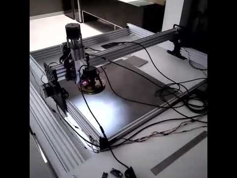 Scanner Cartesian Robot for textures using Photometric Stereo
