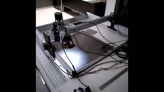 Scanner Cartesian Robot for textures using Photometric Stereo