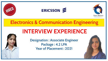 Ericsson Global Interview Experience - 2022 | Designation: Associate Engineer