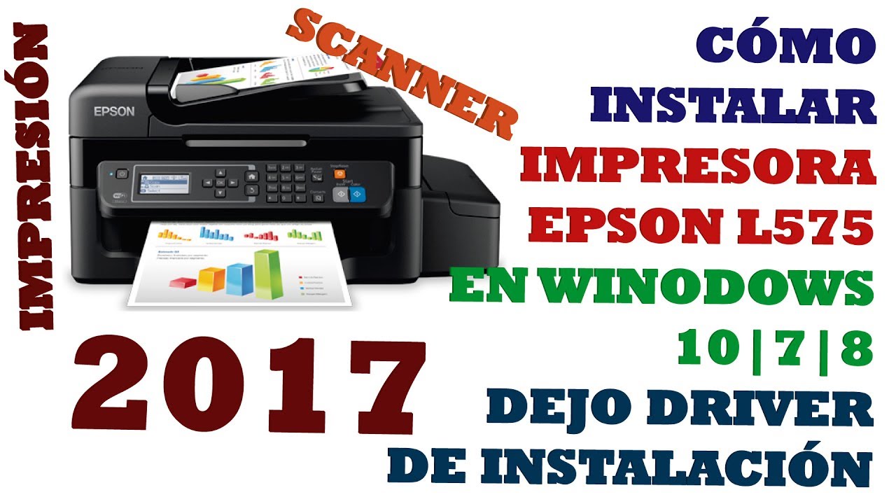 C Mo Instalar Impresora Epson L En Windows Full