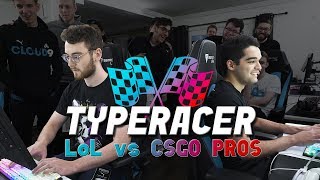 Which Pros can type the fastest? - Cloud9 LoL vs CS:GO Typing Challenge! screenshot 5