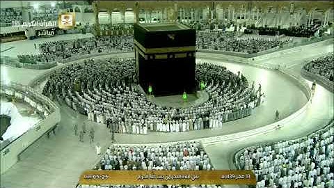 سورة المزمل تلاوة ابداعية الشيخ عبدالله  الجهني فجر الخميس 13 صفر 1439 الحرم المكي