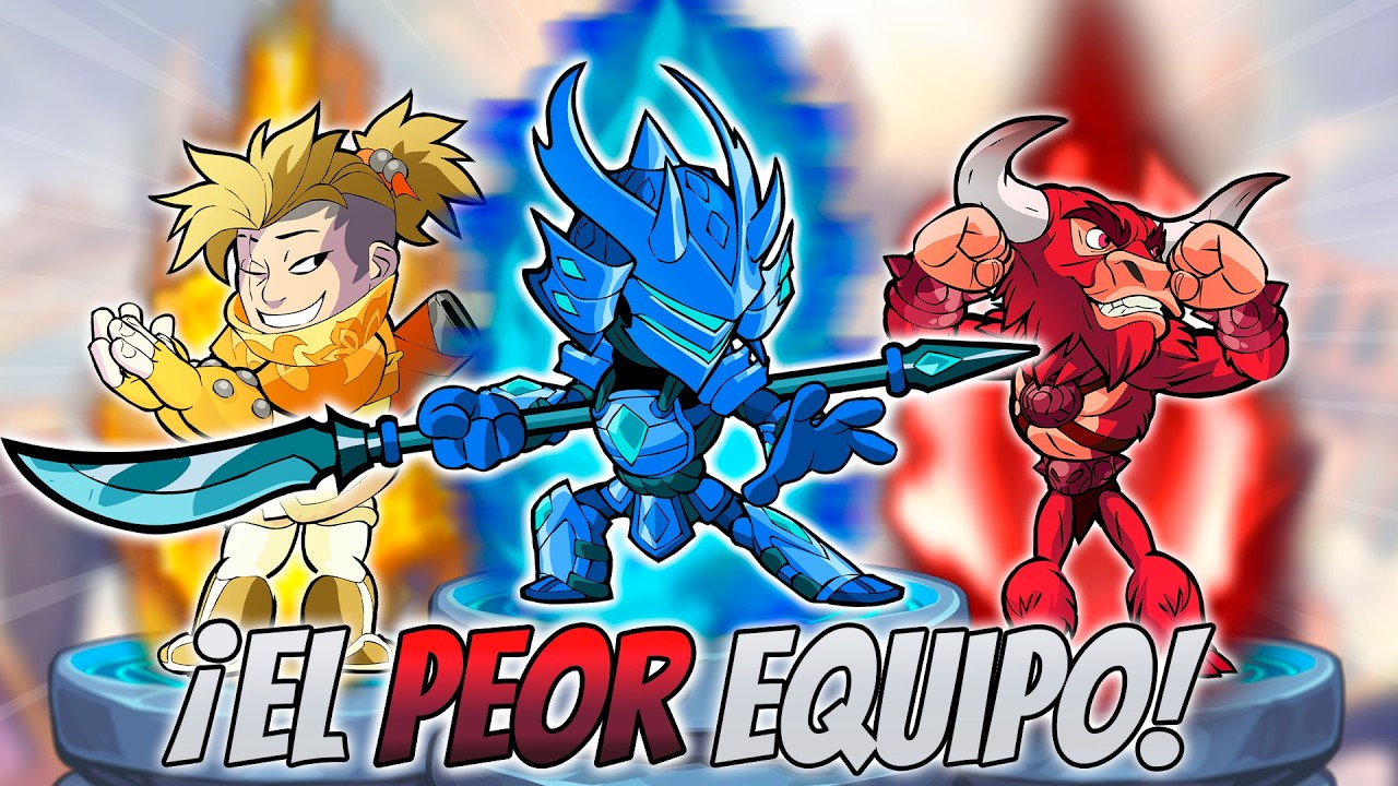 ¡El PEOR TRIO de BRAWLHALLA!  | Brawlhalleando con Adrian