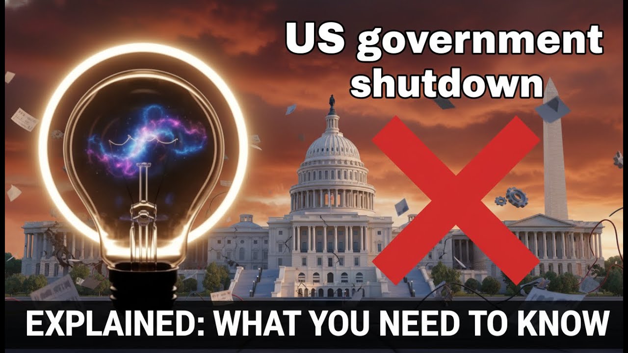US Government Shutdown Explained: What You Need to Know - YouTube