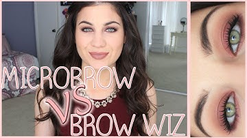 Microbrow VS Brow Wiz!