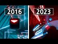 Beat saber  then  now