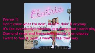 Fake it - Jessica Andrea (LYRICS)