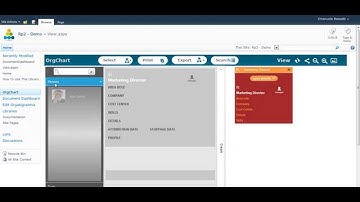 Rp2 - SharePoint 2010 org chart