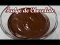 Cómo hacer FUDGE / CREMA de CHOCOLATE (para coberturas de tortas) | Victoria Abanto
