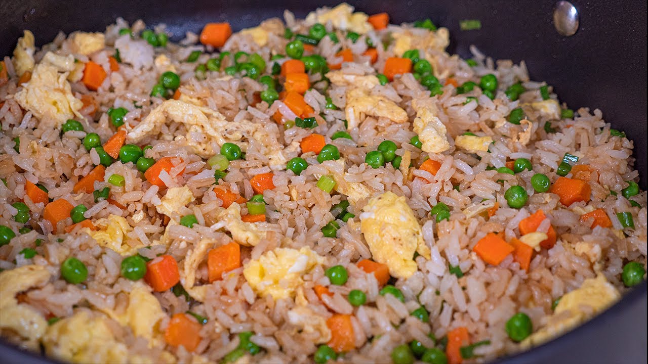 Como hacer arroz frito chino