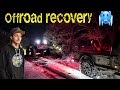 Offroad recovery in the snow