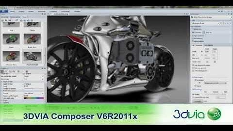 3DVIA Composer V6R2011x New Feature Highlights