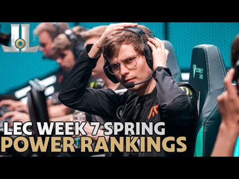 #LEC Week 7 Team Power Rankings | 2022 Spring Split