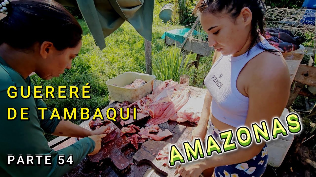 ГЕРЕРЕ ДЕ ТАМБАКИ - СООБЩЕСТВО НА БЕРЕГУ РЕКИ - ВИДЕО АМАЗОНЫ 54