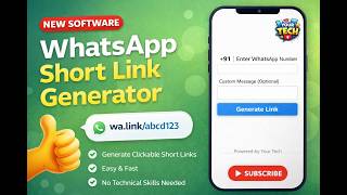 WhatsApp Short Link Generator | Create Direct WhatsApp Link Without Saving Number screenshot 3
