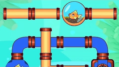 Save the fish || Pull the pin game @hayatgamerz and @AndroidiosGamingChannel gameplay