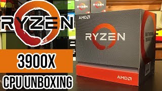 AMD Ryzen 9 3900x 3rd Gen 12 Core Processor & AMD Wraith Prism CPU Cooler Unboxing