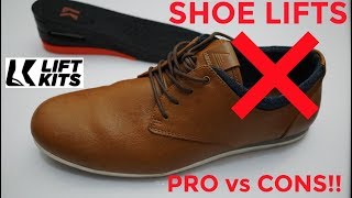 SHOE LIFTS FOR MEN REVIEW - PRO vs CONS