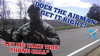 Colorado Springs Air Force - 1st Amendment Audit - Does The Airman Pass? (ReUpload)
