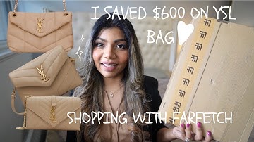 Saint Laurent Bag unboxing | YSL bag Saving $600 | Farfetch SHOPPING EXPERIENCE | YSL Envelope Bag