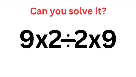 Most People Get This Math Problem Wrong! #math #logicalstation #mathproblem #math