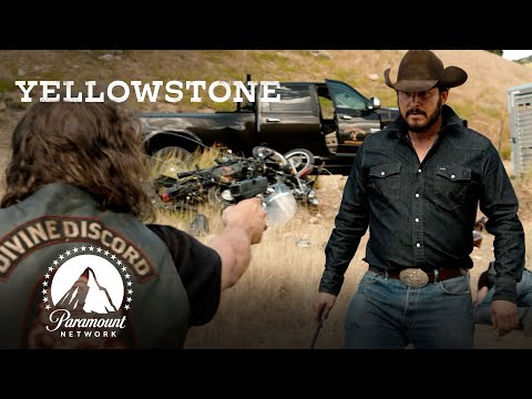 Ranch Hands & Bikers' Brawl | Yellowstone | Paramount Network