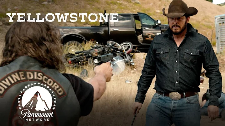 Ranch Hands & Bikers' Brawl | Yellowstone | Paramo...