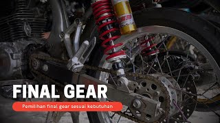 Final Gear Selection on a Daily Touring Herex Motorcycle