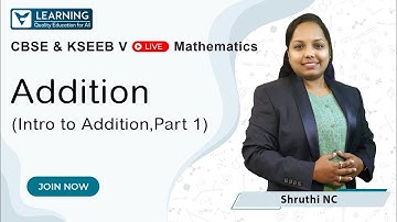 NCERT Class 5 Maths Solutions | KSEEB | Addition | Part 1 | By Shruthi Ma