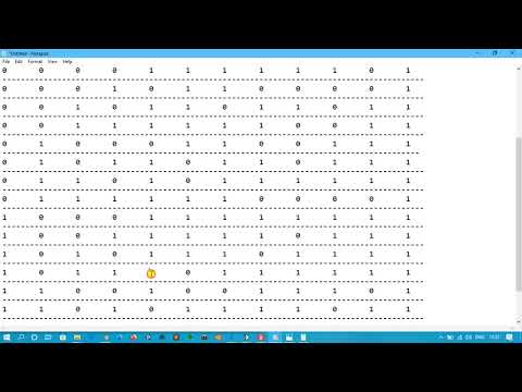 bool-ის ალგებრა დნფ-ით დისპლეის დეკოდერის აგება