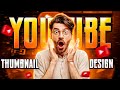 How to make a thumbnail for youtubes  photoshop tutorial  youtube thumbnail design tutorial