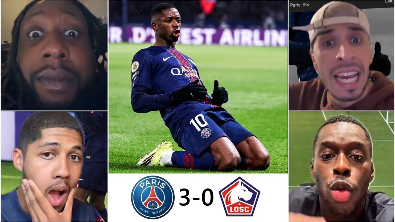 🚨😱LES RÉACTIONS APRÈS LE MATCH XXL DU BALLON D’OR DEMBELE 🤯