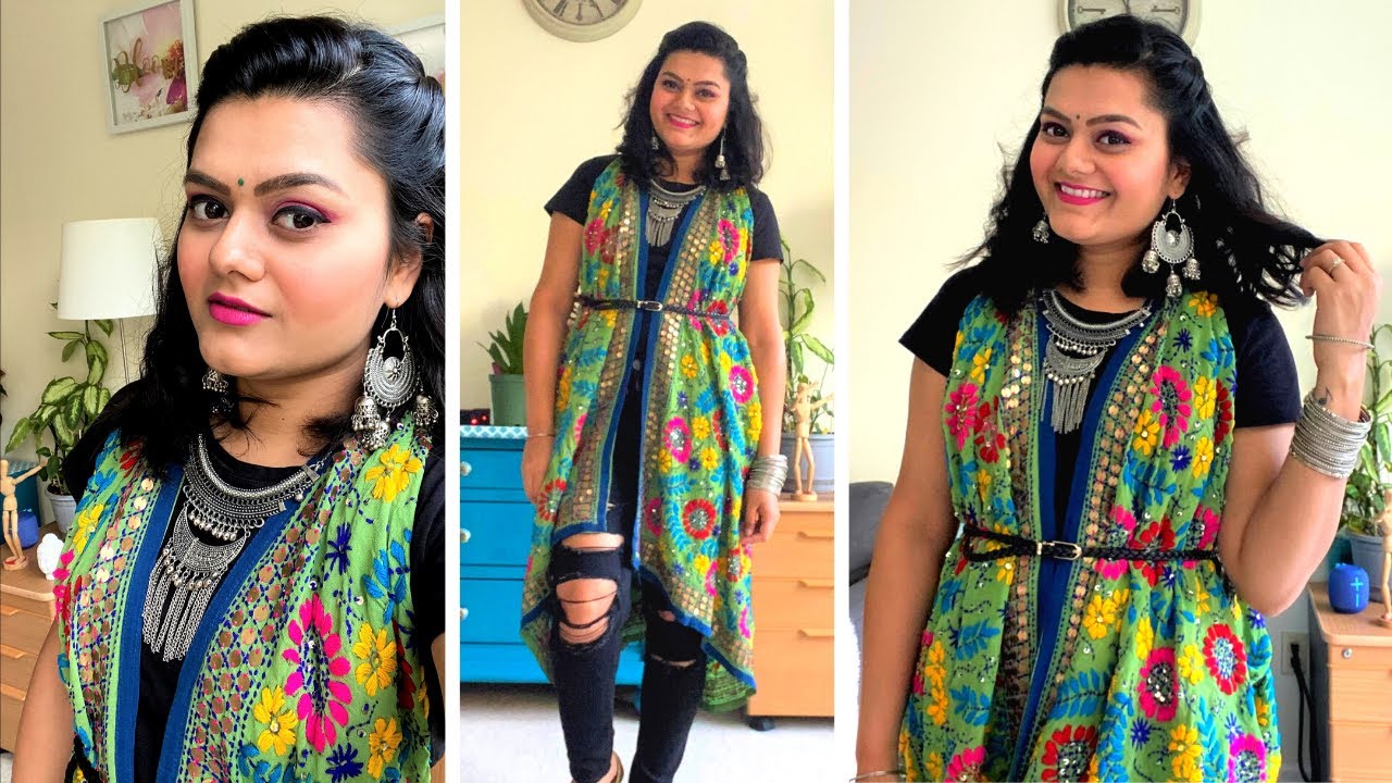Hey guys I recently discovered these styles with dupatta and jeans and as  usual I love to share it with you all! Check this out ☝️  #StylewithAbhilasha... | By Anchor Abhilasha ShuklaFacebook