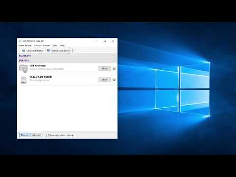 Hyper-V USB Passthrough with USB Network Gate