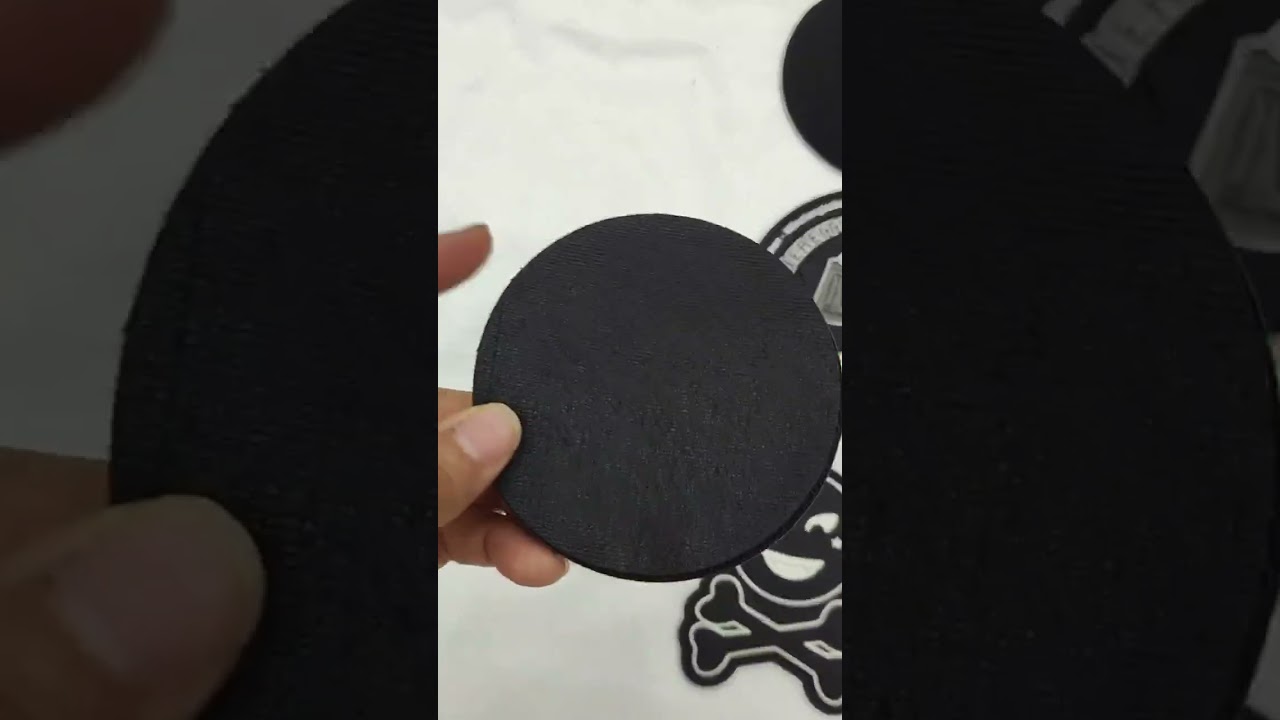 Custom Name Logo Patch Badges Quality Embossed Designs in Silicone PVC Soft Rubber for Clothes