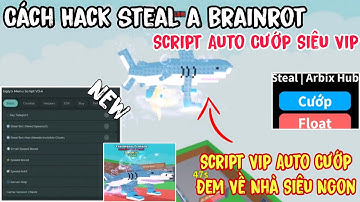 Hướng Dẫn Hack STEAL A BRAINROT Script Auto Steal Brainrot Tự Động Cướp Đem Về Nhà Siêu Vip AntiKick