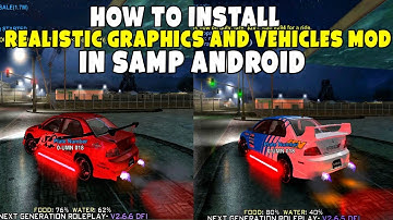 How to Install ▶Realistic Graphics Mod & Vehicles Mod in Samp Launcher Android Easily ▶Malayalam