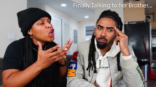 Face to Face with my girlfriends BROTHER...