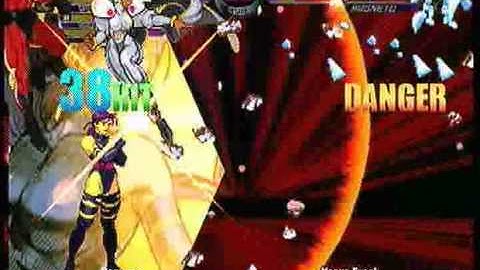 MvC2: Magneto - s. lp Superjump Cancel to Rom