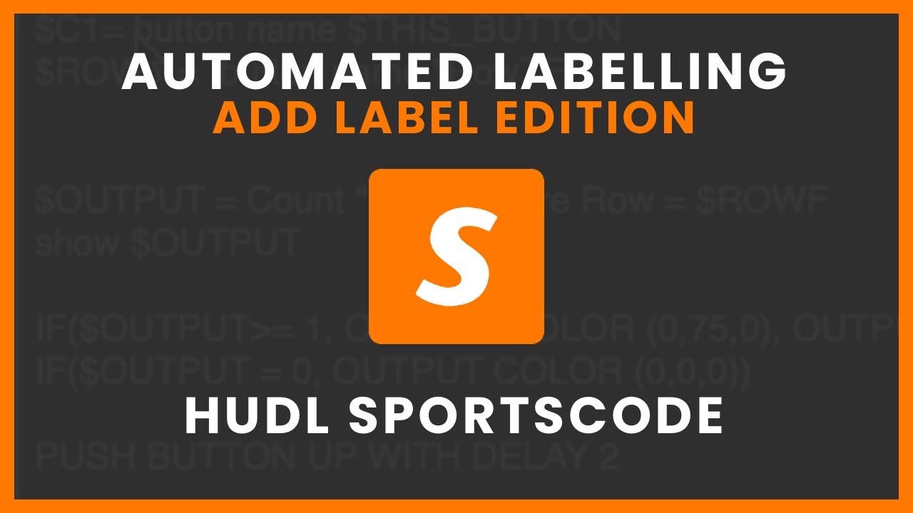 Set Up Capture Custom Presets • Hudl Sportscode Support