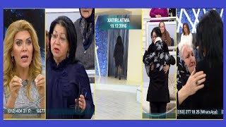 Şəfiqə Nağıyeva studiyanı tərk etdi Səbəbi isə... / Shefiqe studiyani terk etdi / Bizə danış