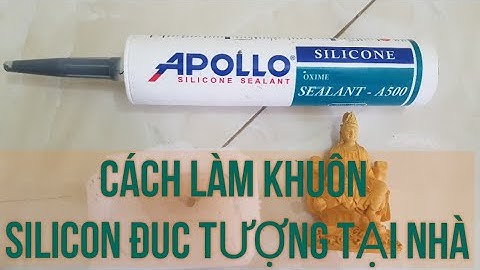 TỰ LÀM KHUÔN SILICON ĐÚC TƯỢNG ĐƠN GIẢN TẠI NHÀ | DIY simple silicone mold at home