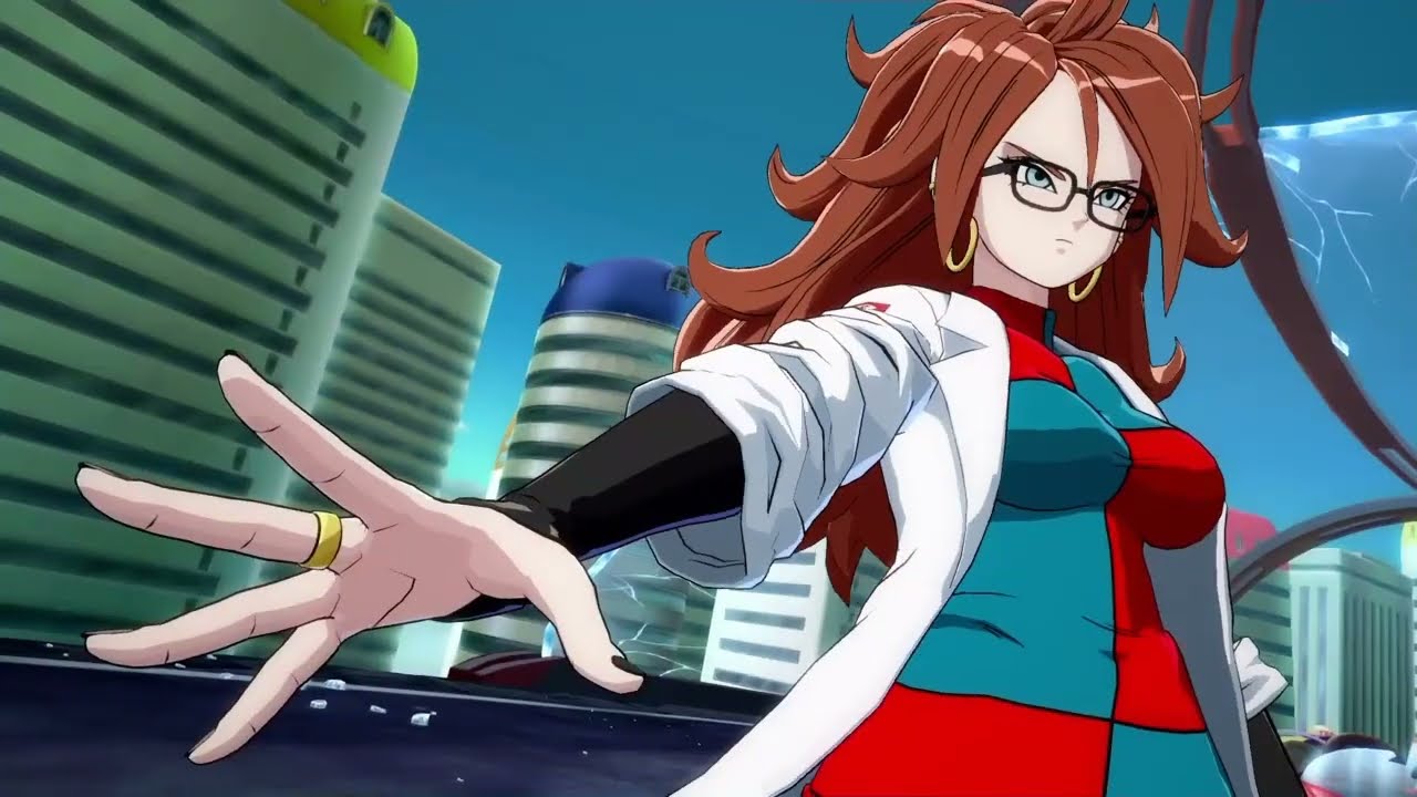 DBFZ Android 21 lab coat all supers and ultimates