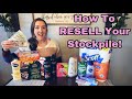 How to RESELL Your Stockpile!